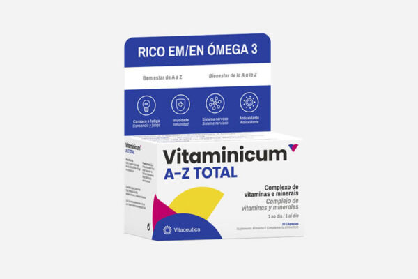 Vitaminicum A - Z 50+Gold 30 cápsulas