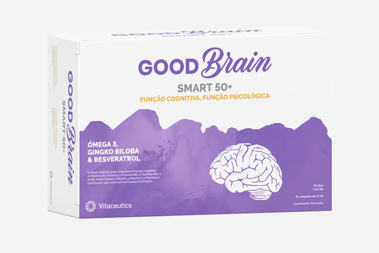 Good Brain Smart 50+ 30 ampolas 15ml