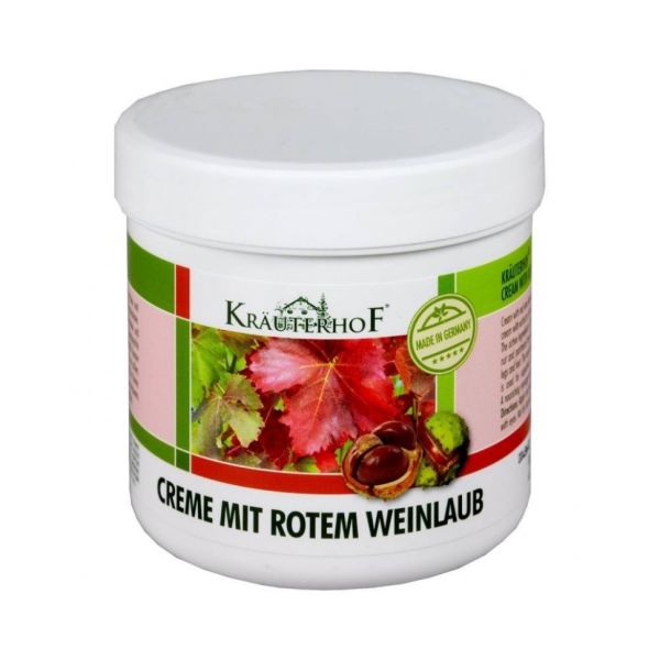 Krauterhof Creme Mit Rotem Weinlaub 250ml