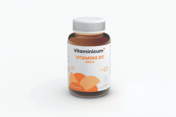 VITAMINICUM VITAMINA D3 4000 UI 60 CAPSULAS
