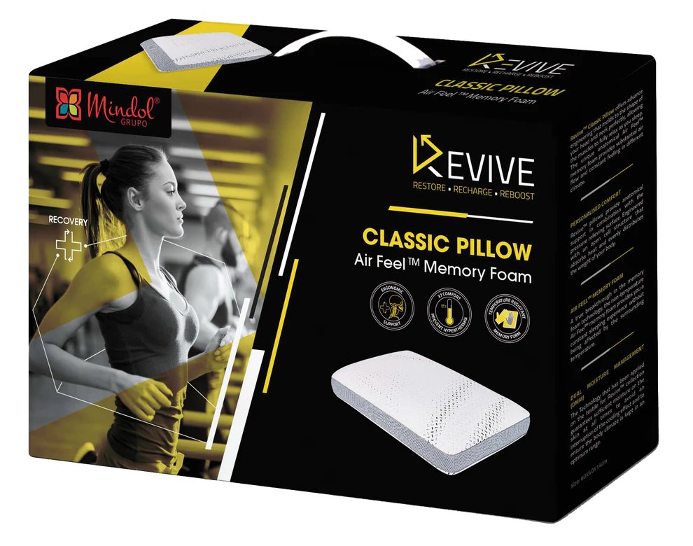 Almofada Revive Classic Pillow 60x40x14cm (Mindol)