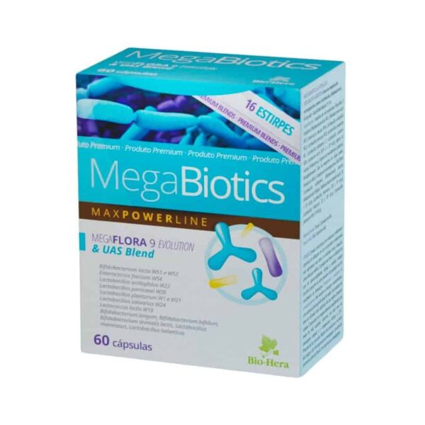 MegaBiotics - 60 Cápsulas - Bio-Hera