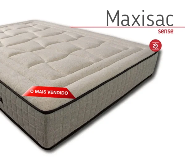Colchão Maxisac Sense 190x140cm - Molas Ensacadas (Mindol) - Image 4